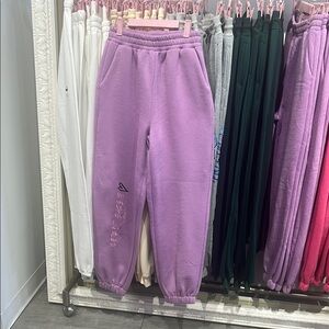 Purple women’s Jogger Pants